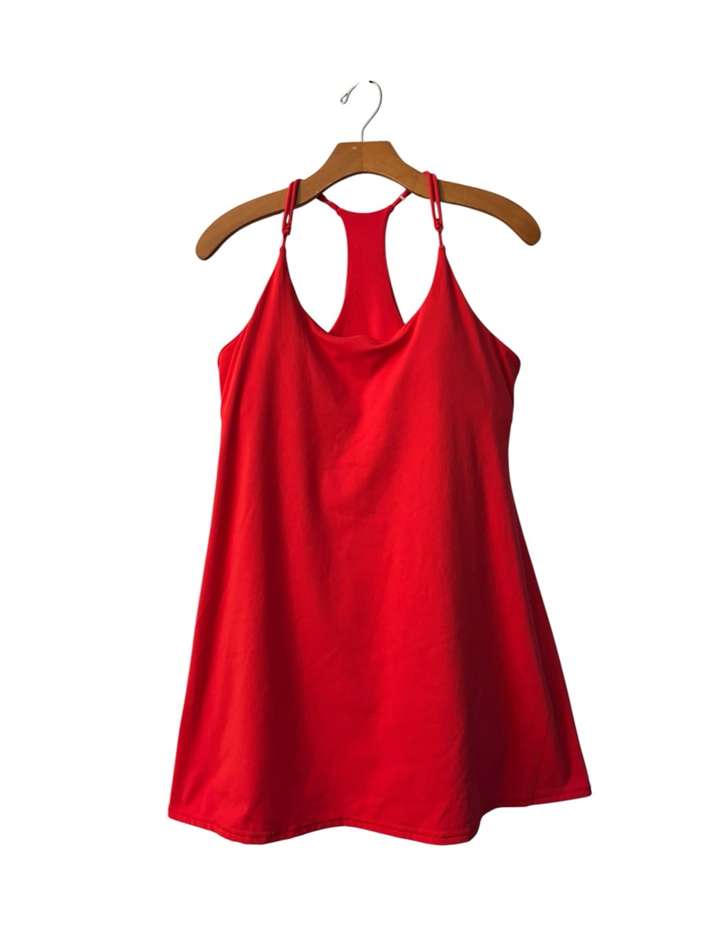 Zella Red Racerback Cowl-Neck Tank
